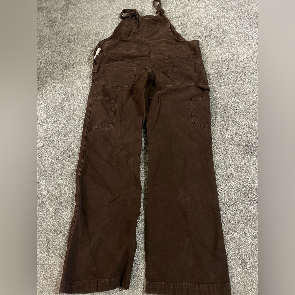 Carhartt Women's Dark Brown Jeans Overalls - Picture 5 of 5